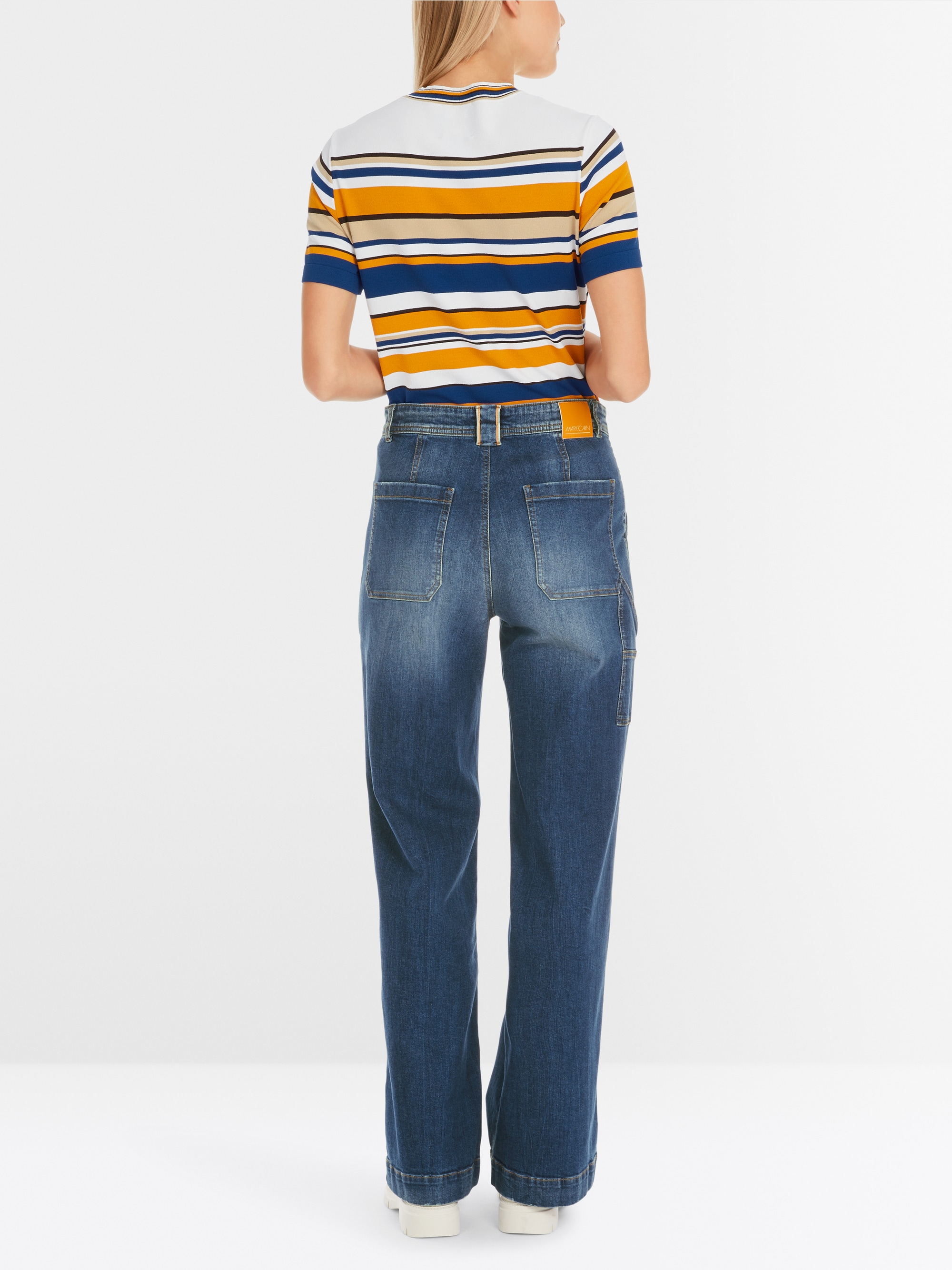 Marc-Cain WIGAN wide-cut Rethink Together jeans
