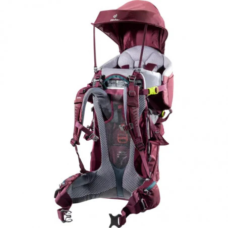 Deuter Kid Comfort maron - Mochila portabebes