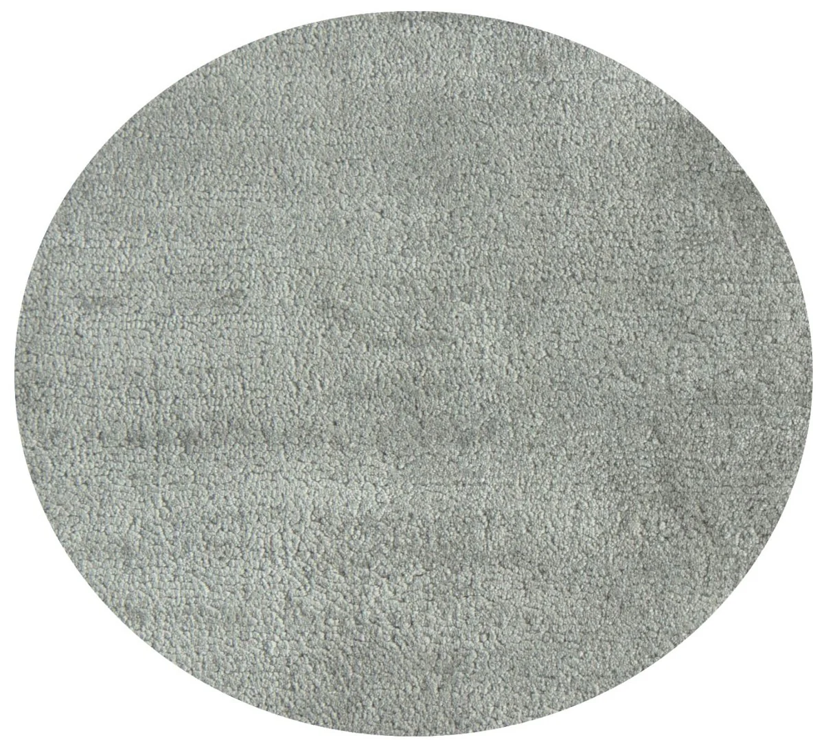 Casa Padrino alfombra de salón de lujo verde claro Ø 280 cm - Alfombra redonda de viscosa - Calidad de lujo - Accesorios de decoración de salón