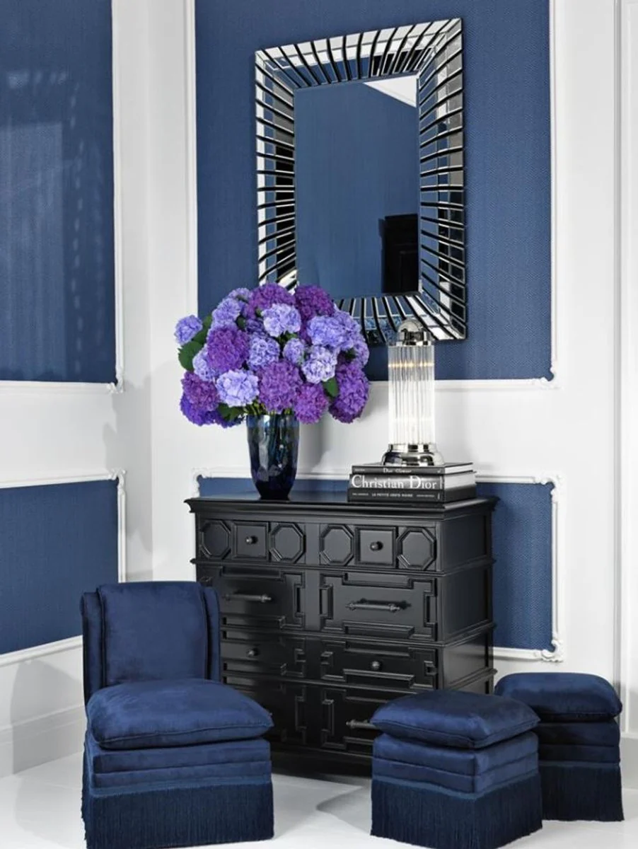 Casa Padrino dise?ador c¨®moda de caoba 107 x 51 x H. 101 cm - calidad de lujo