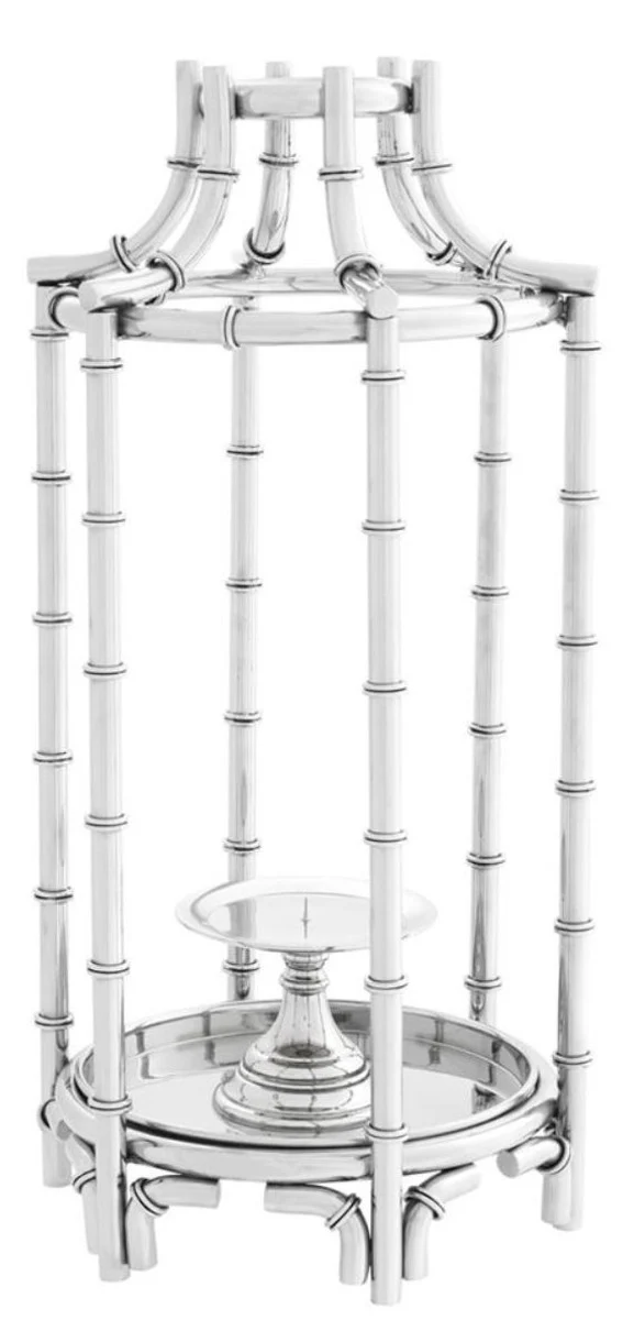 Casa Padrino candelabros de plata 30,5 x 30,5 x 60,5 cm H. - accesorios restaurante del hotel de lujo