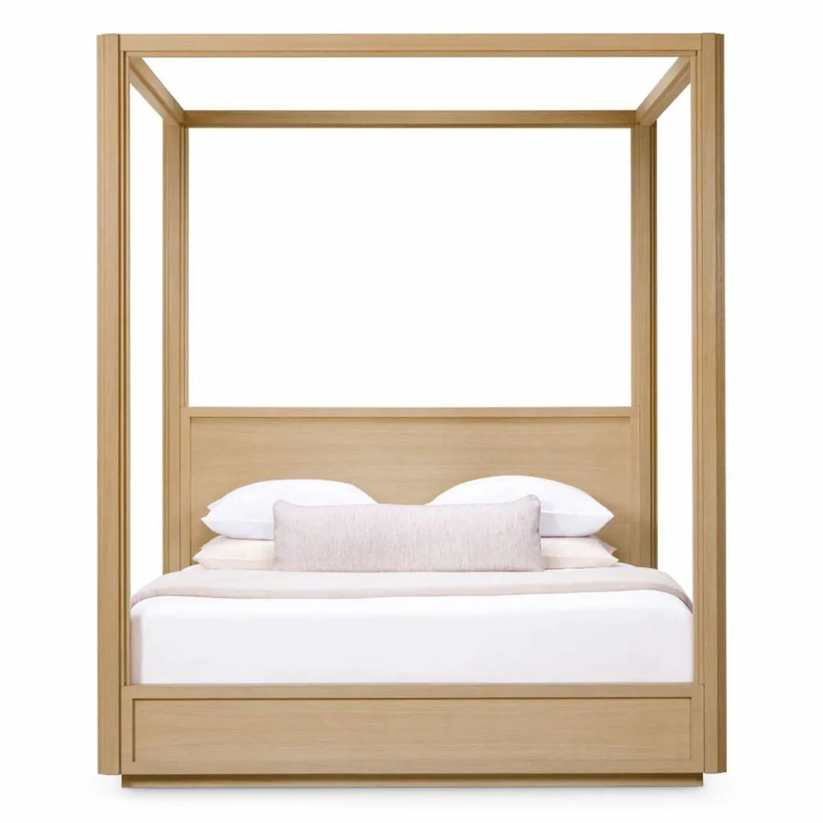 Casa Padrino cama con dosel de lujo natural 228,5 cm - Muebles de dormitorio y hotel