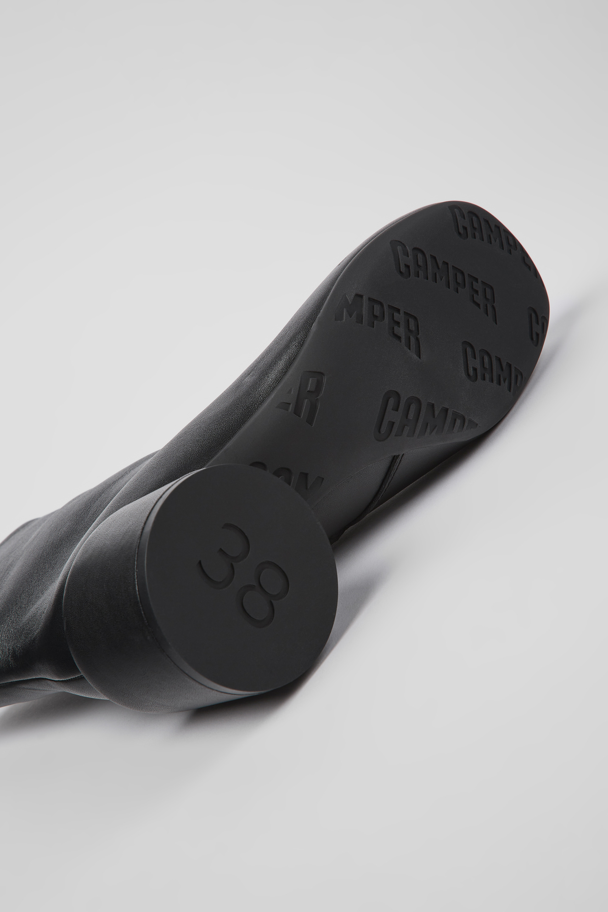 Niki - Black leather boots for women