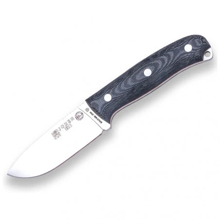 Joker BS9 Ursus Canvas Micarta con ferrocerio - Cuchillo de supervivencia y bushcraft