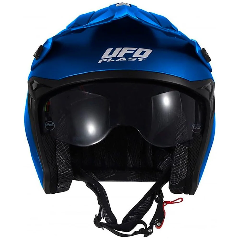 CASCO TRIAL UFO SHERATAN COLOR AZUL