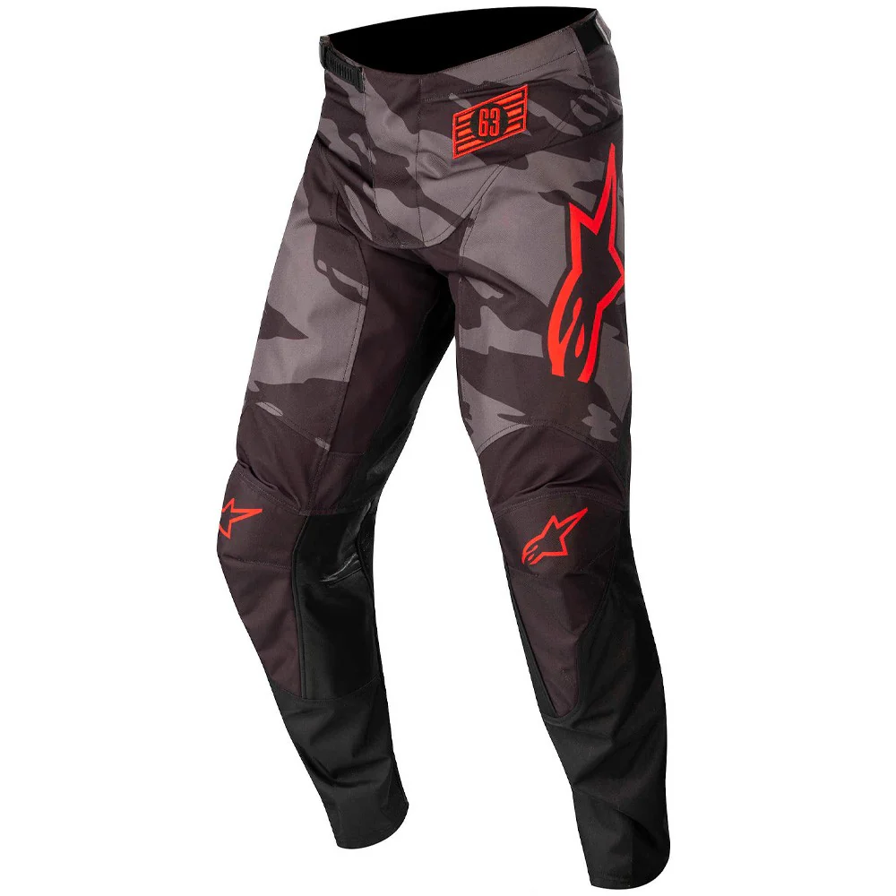 PANTALON ALPINESTARS RACER TACTICAL NEGRO / GRIS / ROJO