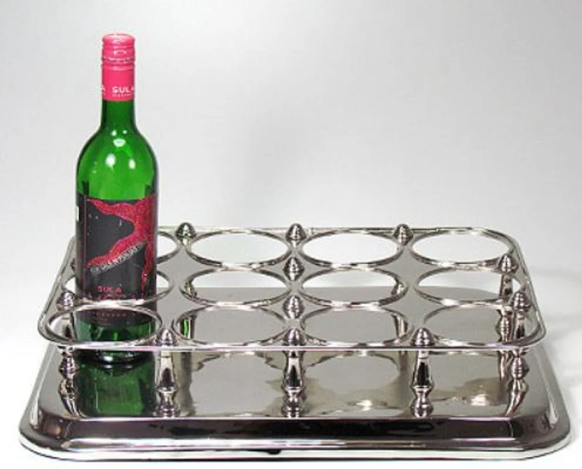 Casa Padrino titular de la botella de vino de lat¨®n de lujo 49 x 37 x H. 10 cm - Accesorios de Hotel y Restaurante