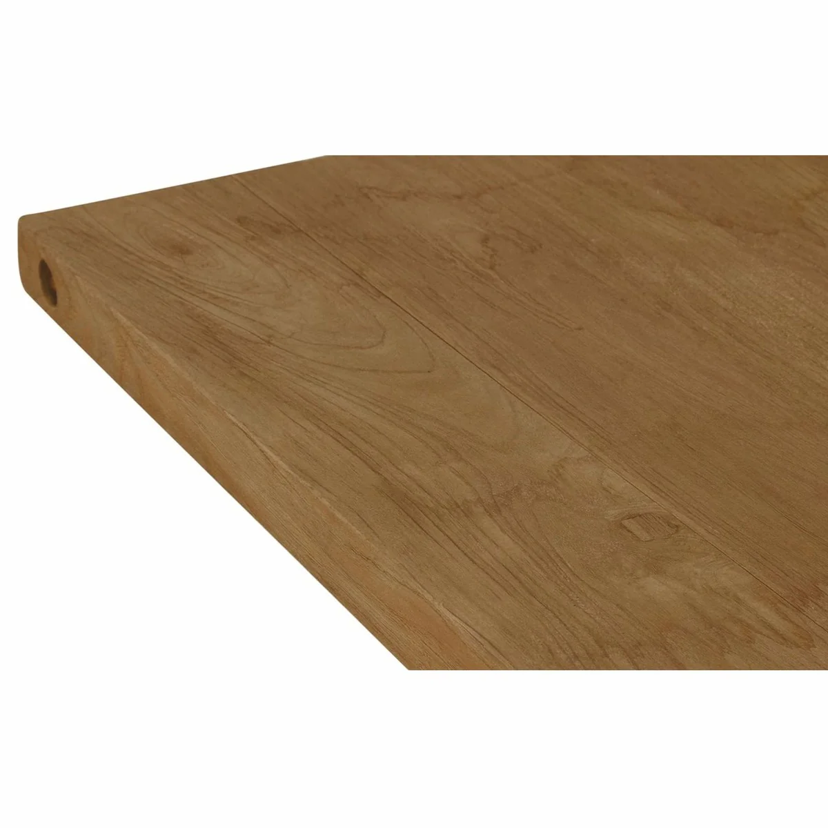 Casa Padrino Mesa de Comedor de Lujo de Madera Maciza Marr¨®n / Negro 70 x Al. 77 cm - Muebles de Comedor