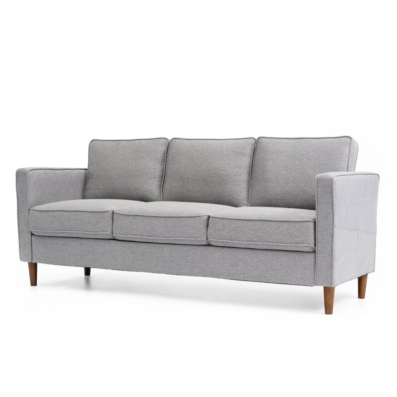 Hana 73�� Square Arm Sofa