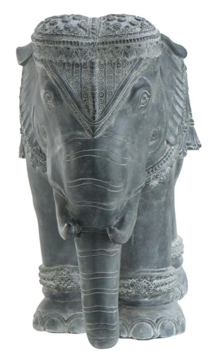 Casa Padrino decoración de lujo elefante de aluminio de 90 x 35 x H. 67 cm - Edición limitada