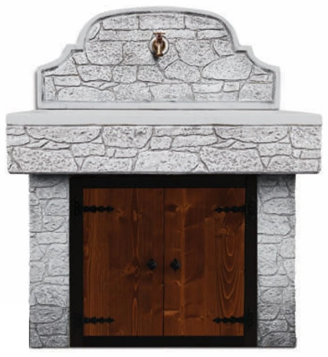 Casa Padrino fregadero de jard¨ªn Art Nouveau gris antiguo A. 127 cm