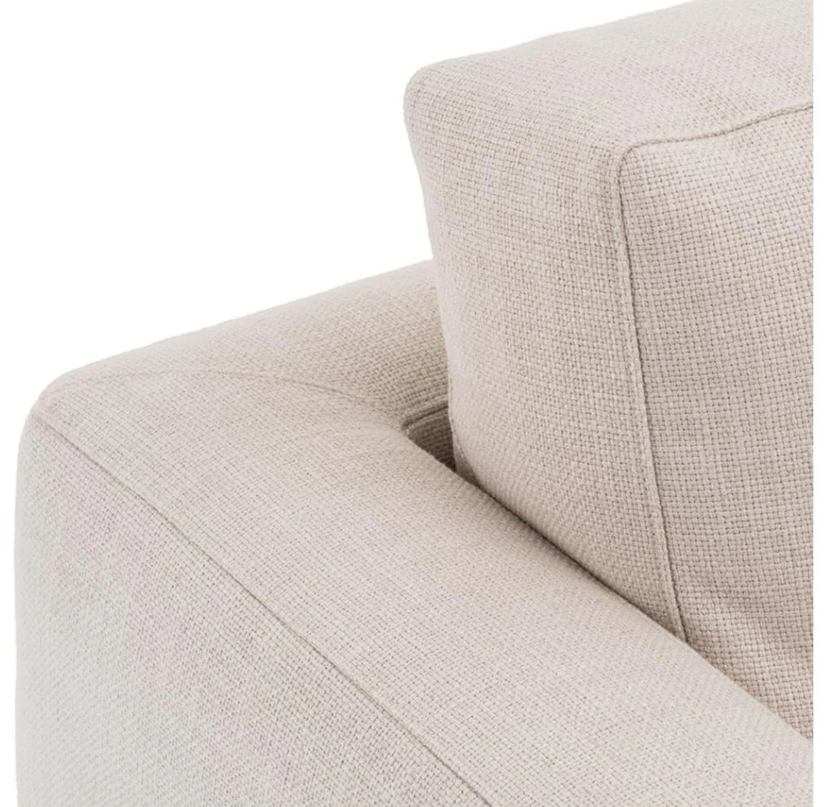 Casa Padrino sillón color natural 96 x 103 x H. 86 cm - calidad de lujo