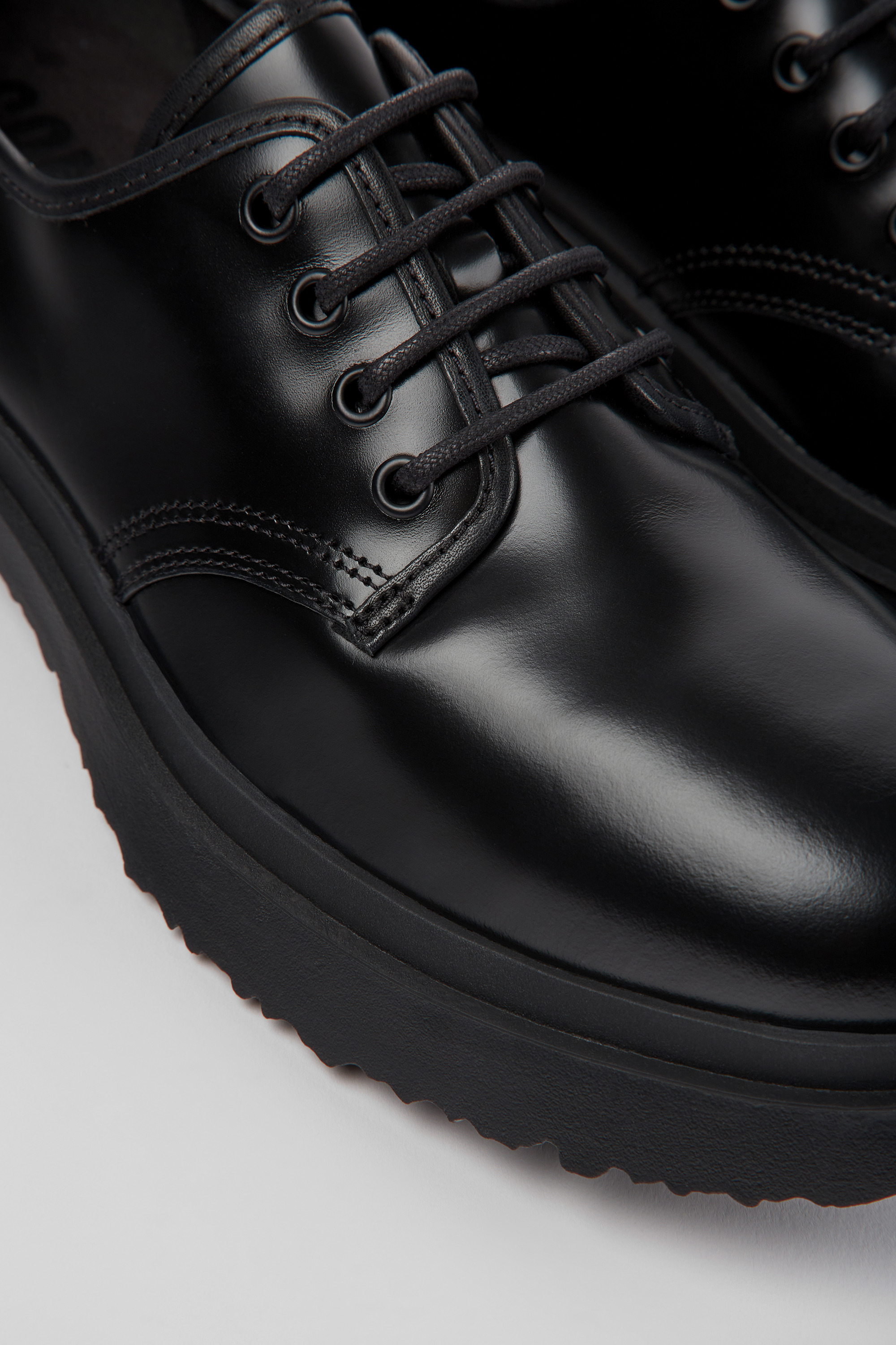 Walden - Black leather shoes for men