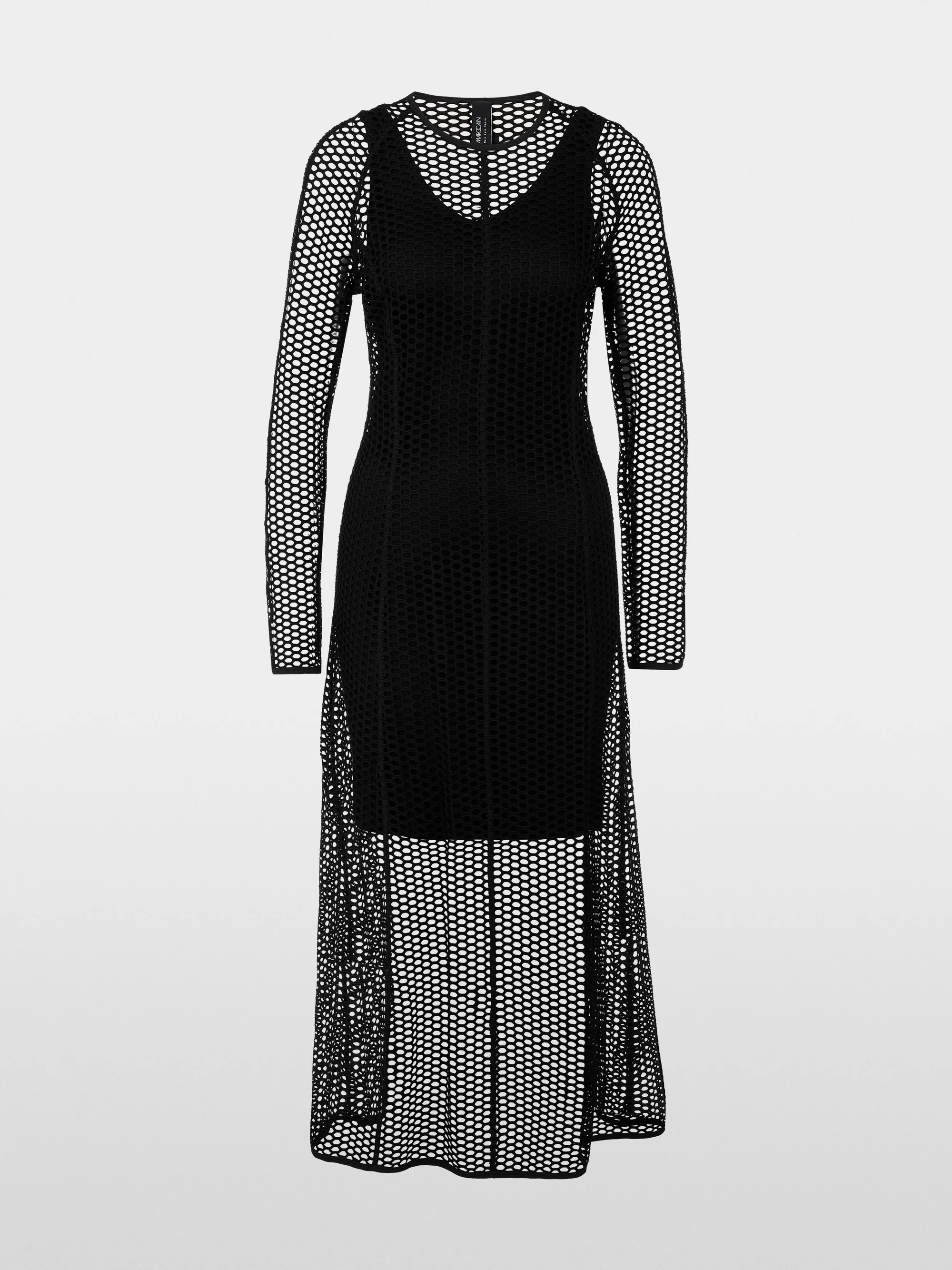 Marc-Cain Long dress in mesh