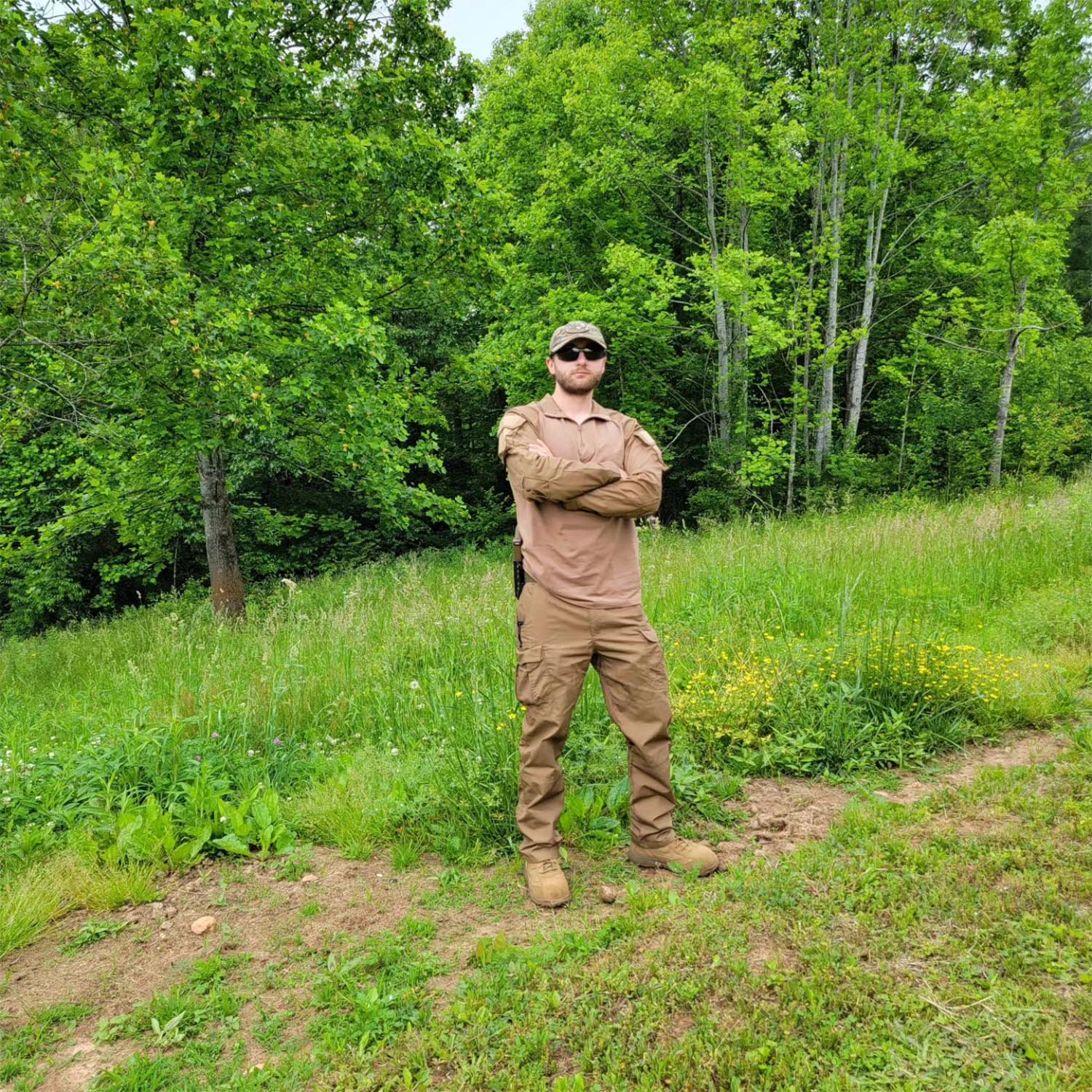 Men's Tactical 9 Pockets Ripstop, Water Repellent, Cargo Pants for Work, Hiking, Hunting pants