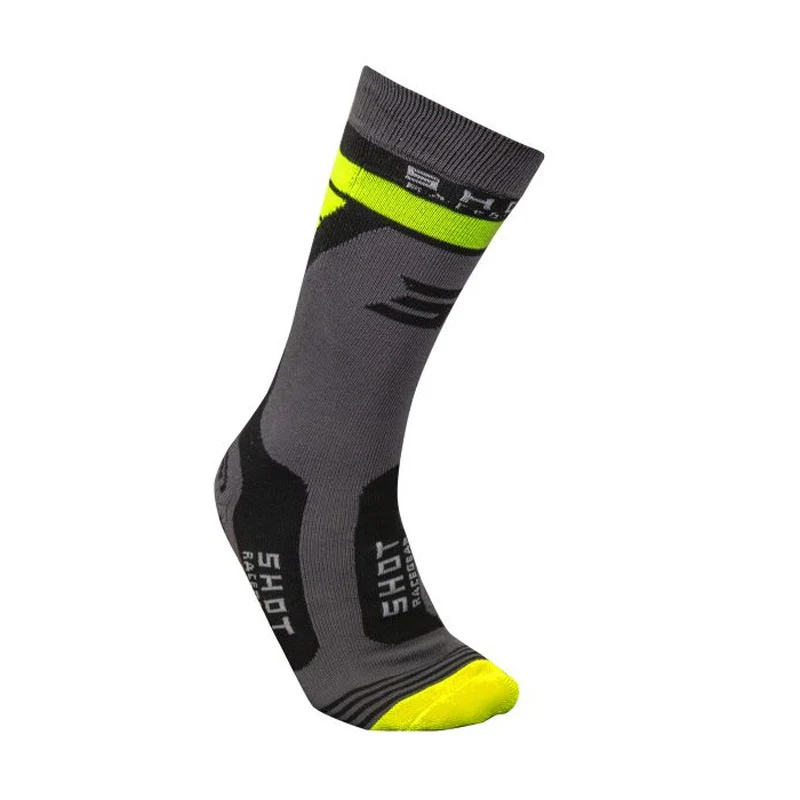 CALCETINES SHOT RACE 2.0 - INFANTIL AMARILLO