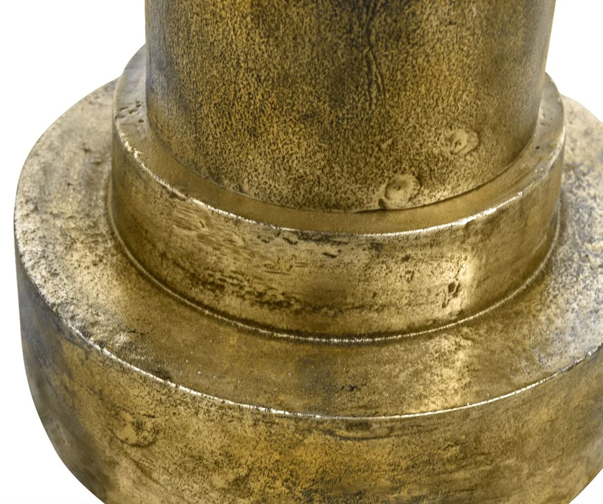 Casa Padrino mesa auxiliar de oro antiguo 60 x H. 45 cm - mesa de salón