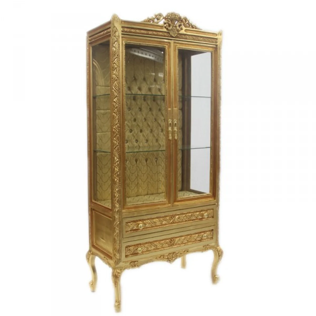 Casa Padrino Baroque showcase gold ModF4 - display cabinet