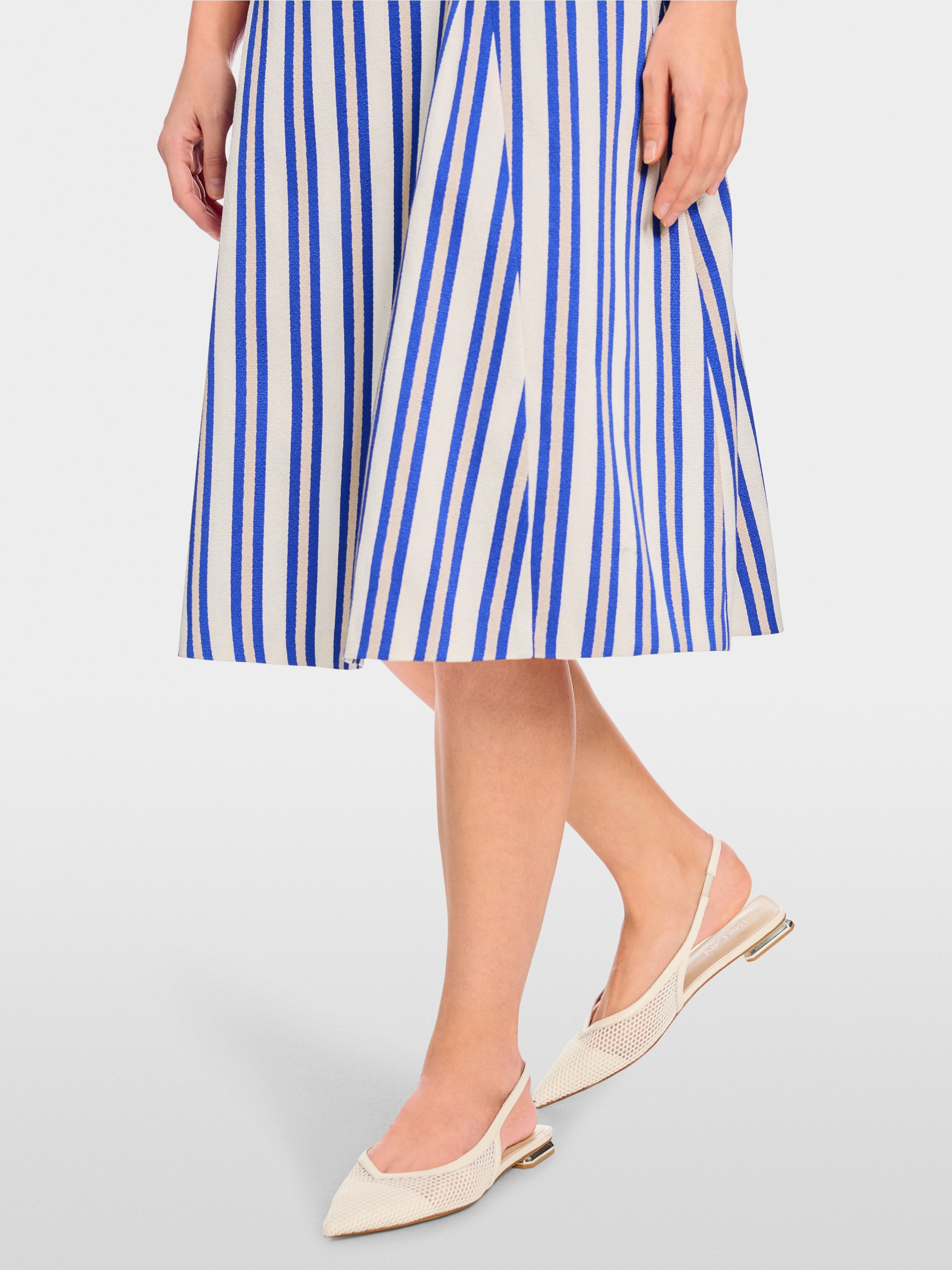 Marc-Cain Strap dress with stripes