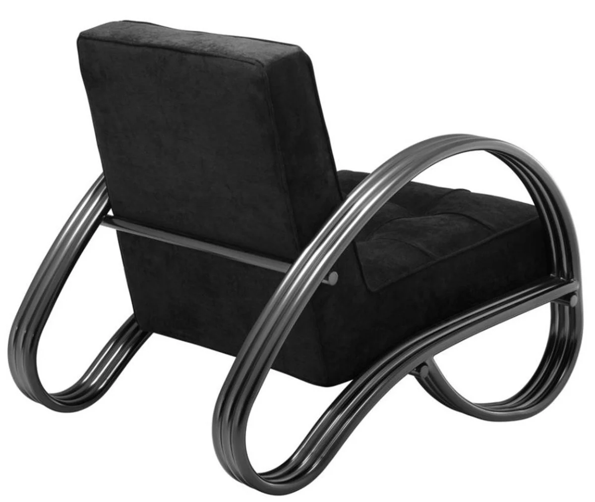 Casa Padrino butaca de lujo de bronce 75 x 98 x H. 78 cm - sillón de diseño