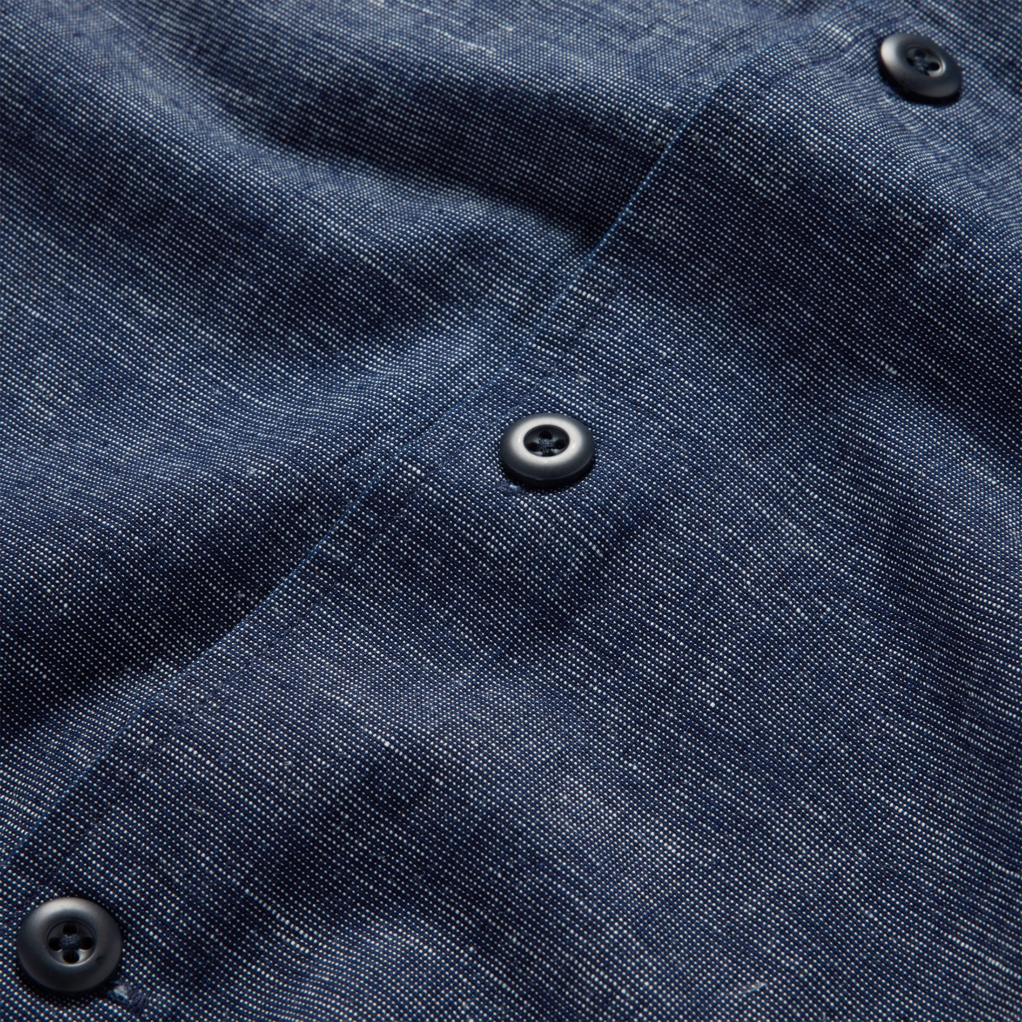 The Point Shirt in Indigo Slub