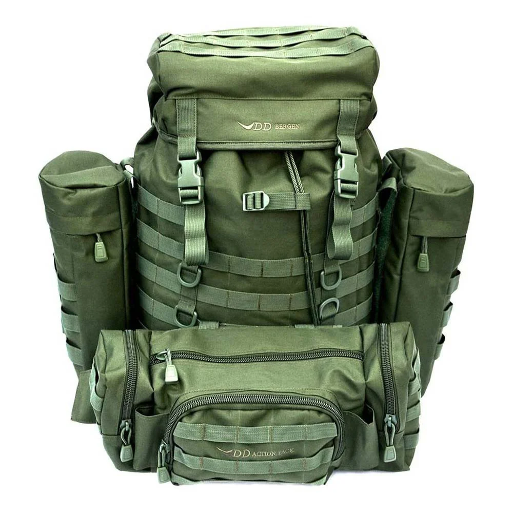 DD Hammocks Bergen Rucksack 55L verde oliva - Mochila táctica de bushcraft
