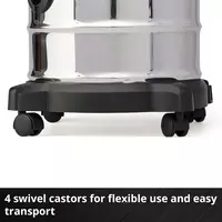 Cordless Ash Vac TE-AV 18/15 Li C-Solo