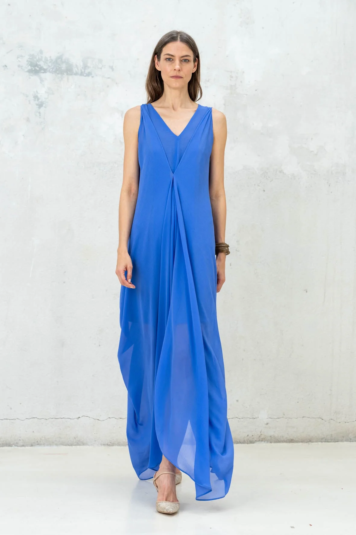 Rivera-spain Vestido Helena azul