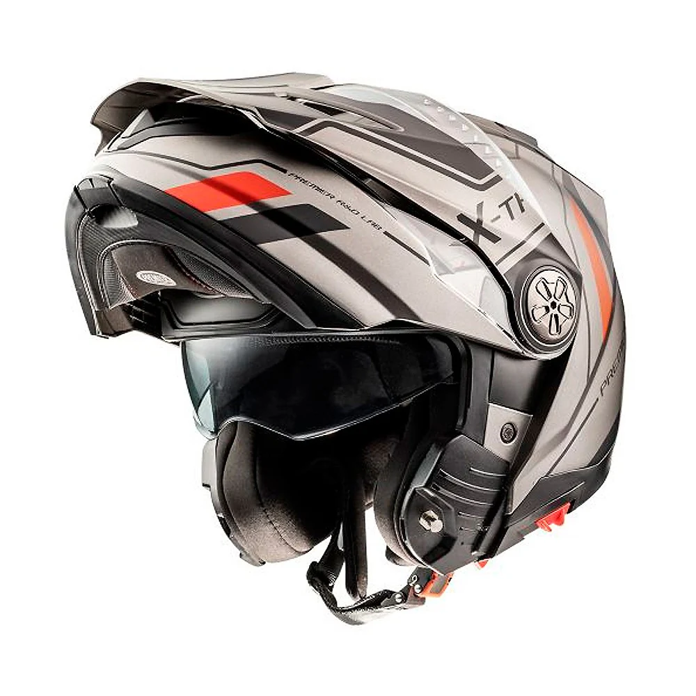 CASCO MODULAR PREMIER XTRAIL EVO XT 17 BM GRIS / ROJO