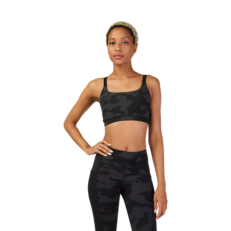 Womens Motive Camo Sports Bra