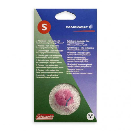 Pack 3 camisas talla S para lámpara de gas Campingaz / Coleman
