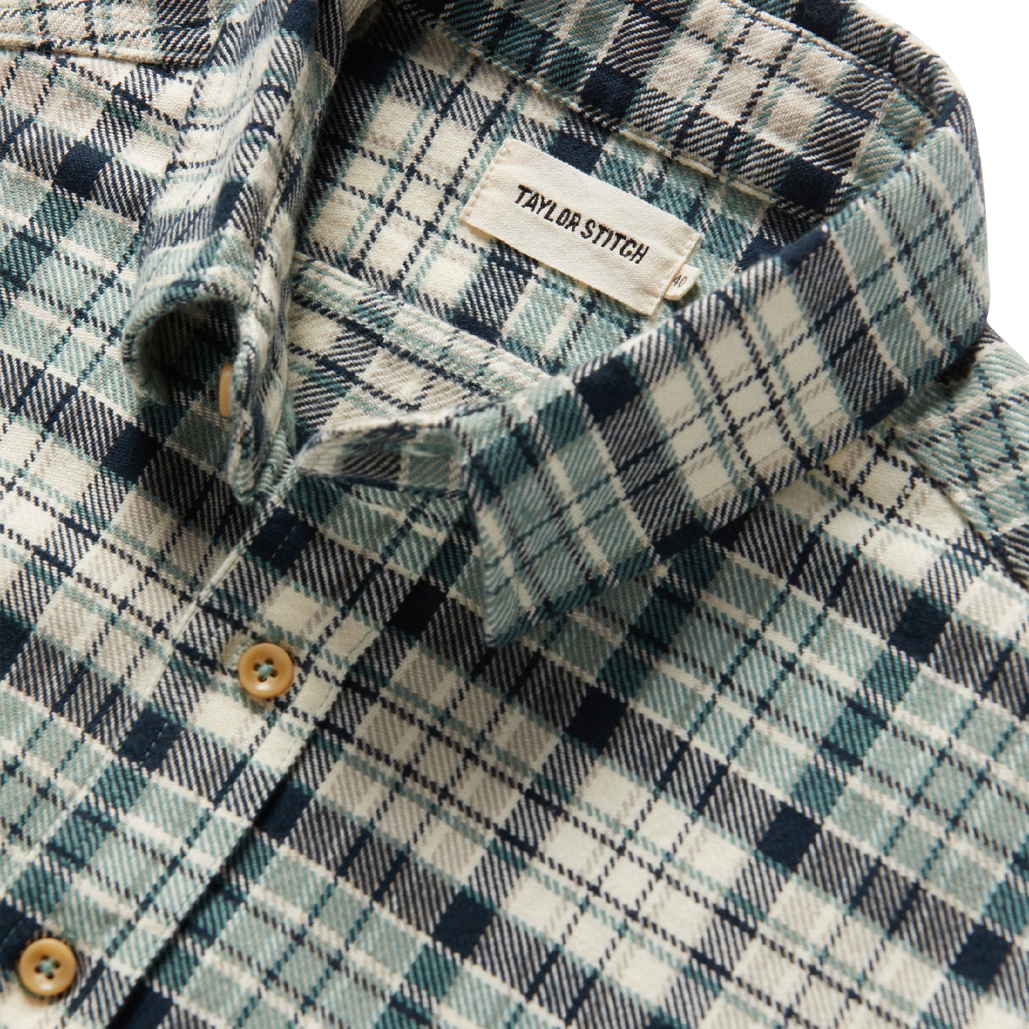 The Ledge Shirt in Blue Plaid