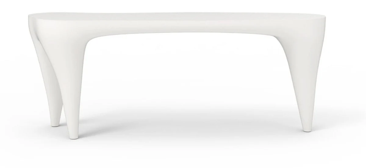 Casa Padrino consola de jard¨ªn de lujo blanco mate 200 cm