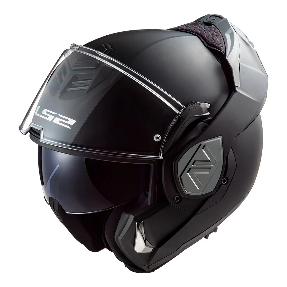 CASCO MODULAR LS2 FF906 ADVANT SOLID NEGRO MATE