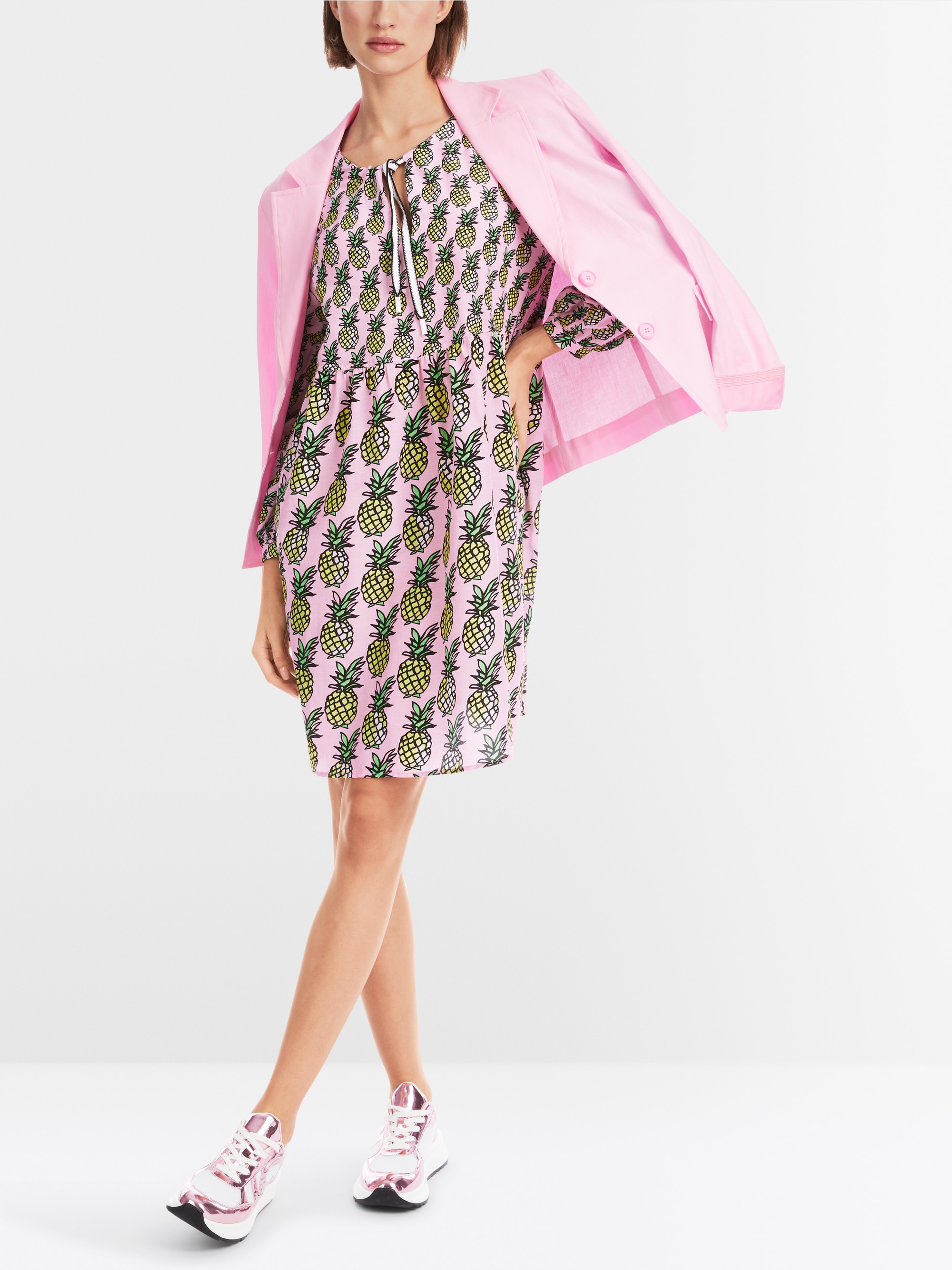 Marc-Cain Cotton voile Rethink Together dress