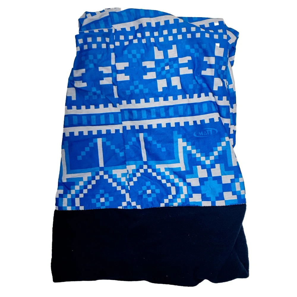 BRAGA CUELLO POLARTEC - PIXEL AZUL