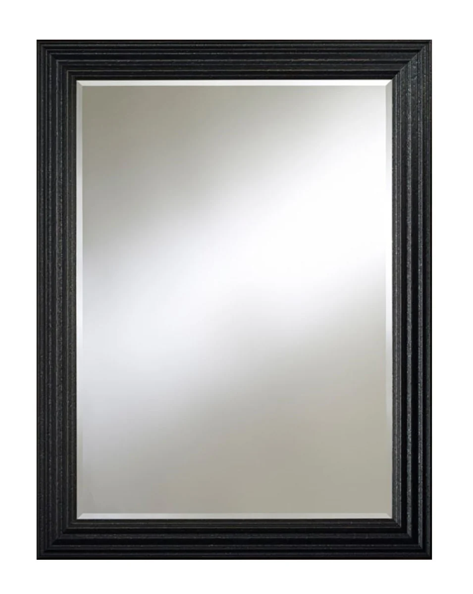 Casa Padrino espejo de pared barroco negro 93 x H. 122 cm - Muebles de Sal¨®n de Estilo Barroco