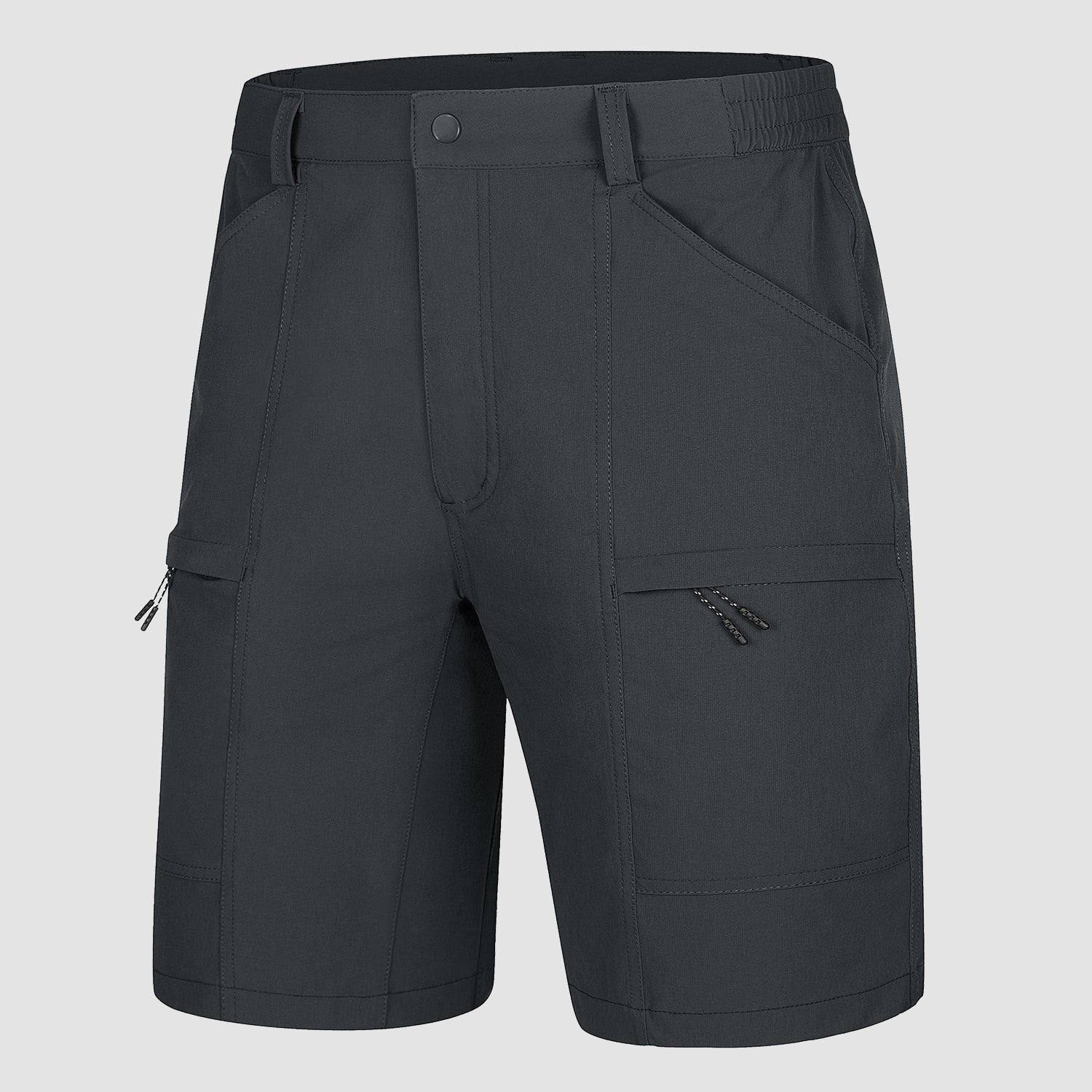 Men's Hiking Shorts with 5 Pockets Water-Resistant Ripstop Quick Dry Fishing Shorts