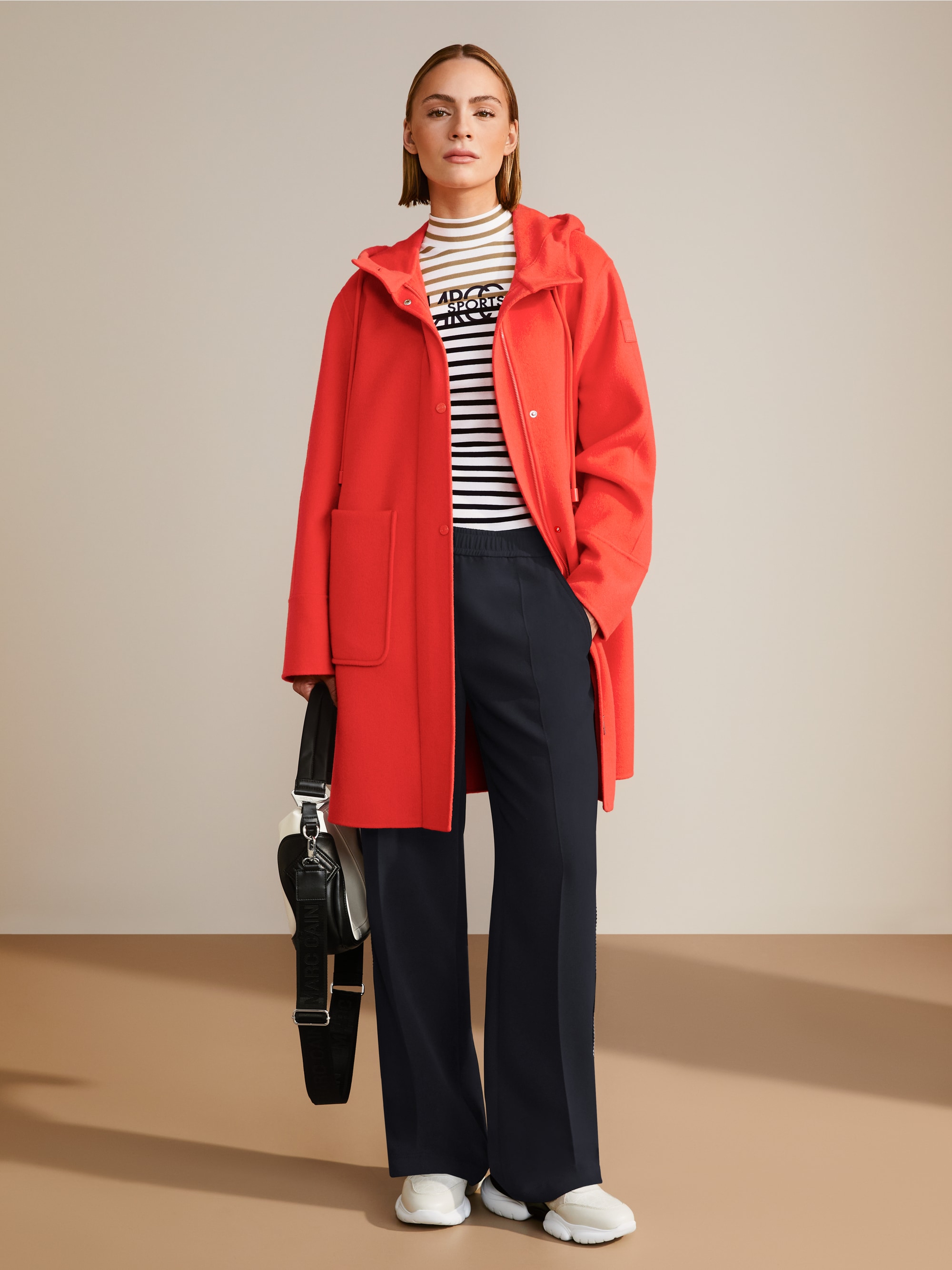 Marc-Cain Solid pull-on trousers – WASHINGTON