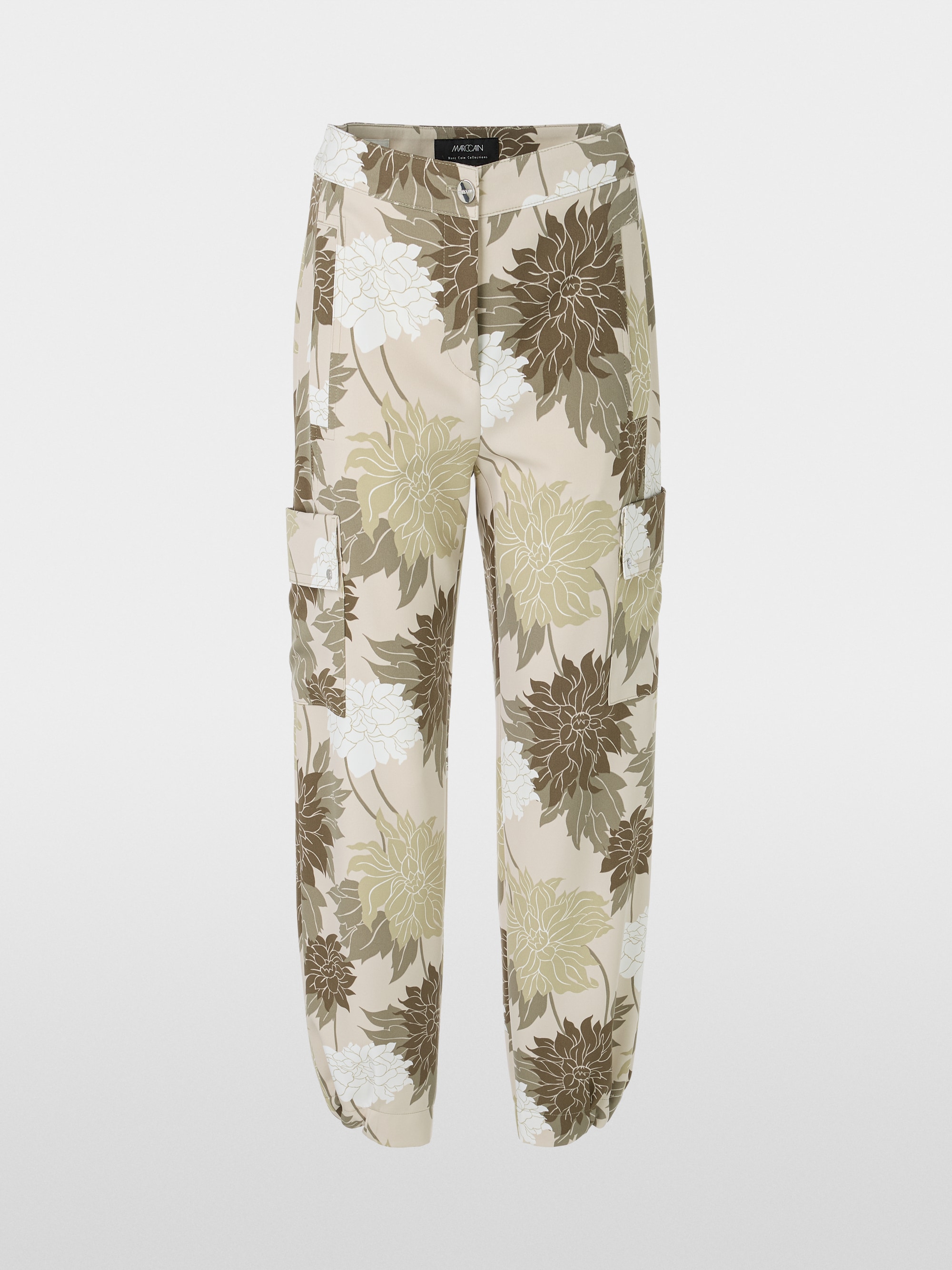 Marc-Cain RENTON cargo pants in floral design