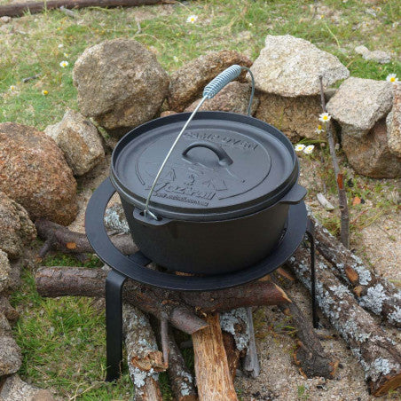 Cazuela de hierro fundido OZtrail HORNO HOLANDÉS 4,2L con tapa