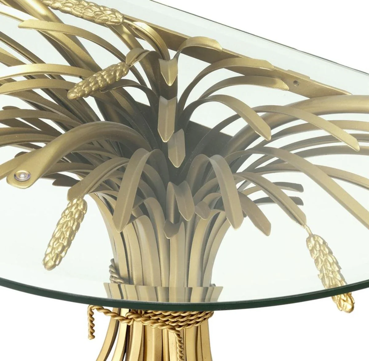 Casa Padrino consola de lujo oro antiguo 90 x 45 x H. 76 cm - Consola de Diseño