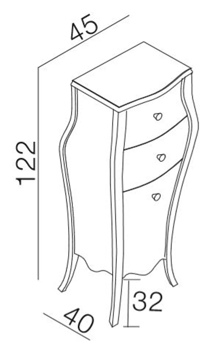 Casa Padrino conjunto de baño barroco de lujo negro / oro - 1 Mesa de Lavado y 1 Lavabo y 1 Espejo de Pared y 1 Cómoda - Nobles y Suntuoso - Calidad de Lujo
