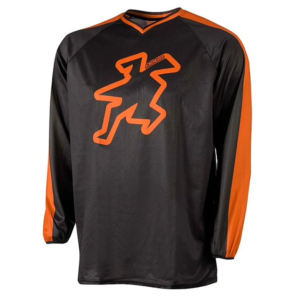 CAMISETA HEBO TRIAL BAGGY NARANJA