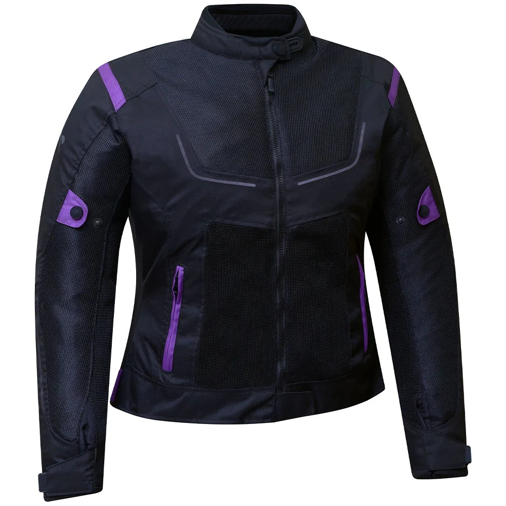 CHAQUETA OUT AIRPLUS LADY - NEGRO / LILA