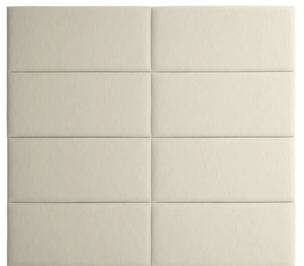 Casa Padrino cabecero de cama de diseño de marfil H. 200 x 180 cm - muebles de lujo