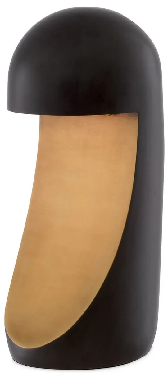 Casa Padrino lámpara de mesa de diseño de lujo bronce / latón antiguo 15 x 20 x A. 40 cm - Lámpara de escritorio - Lámparas de mesa - Lámparas de escritorio - Iluminación de lujo - Interior de lujo