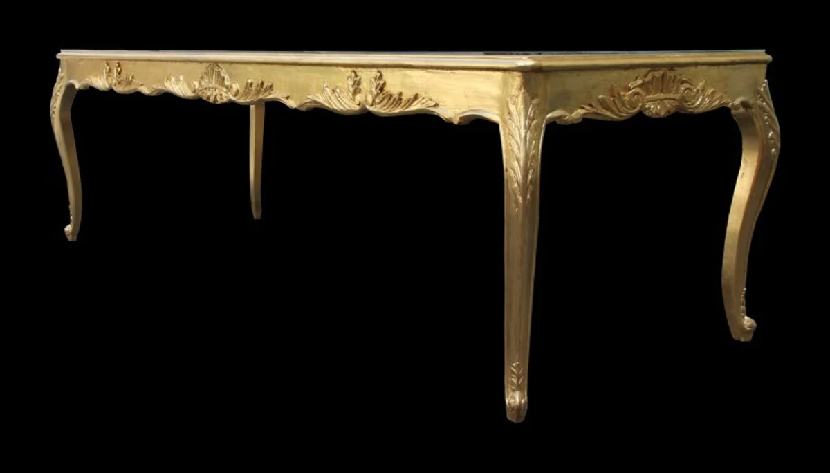 Casa Padrino Baroque Dinner Table Gold 250 cm
