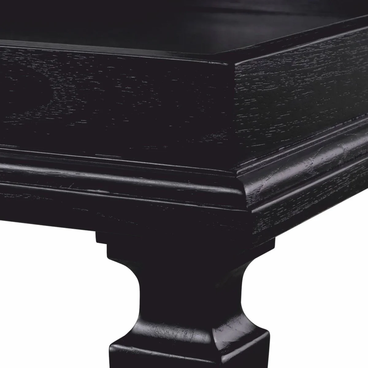 Casa Padrino mesa de centro de lujo negro 130 cm - Muebles para hoteles y salones