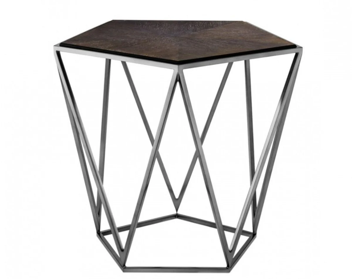 Casa Padrino luxury art deco designer side table 57 x 57 x H. 55 cm - Luxury Hotel Table